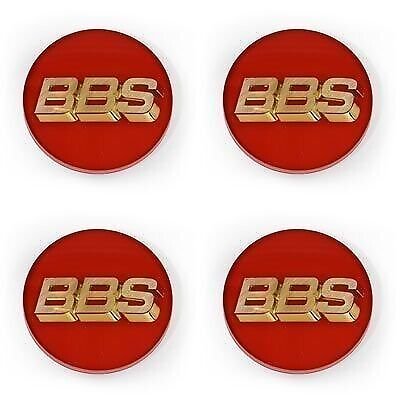 JDM In Stock Available BBS Red Emblem Center Cap &Icirc;&brvbar;70 w/Ring 4pcs