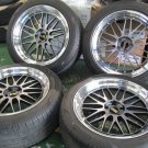 JDM Slightly used BBS LM Tire width 265 mm aspect ratio 40% rim diamet No Tires