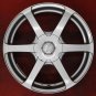 JDM used 4wheels set 6 spoke type big brake compatible after market al No Tires
