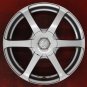JDM used 4wheels set 6 spoke type big brake compatible after market al No Tires