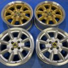 JDM Rare Pana Sports Pro Rally Eight Spoke 15x7J +25+35 100/4H Eunos E No Tires