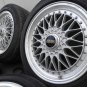 JDM No scratches BBS RS Tire width 215 mm aspect ratio 55% rim diamet No Tires