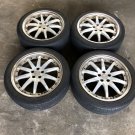 JDM workGNOSIS wheel WORK GNOSIS 18 7.5J 47 PCR100 5H Prius Wish Impre No Tires