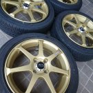 JDM AVS Model7 Yokohama Tire width 165 mm aspect ratio 55% rim diamet No Tires