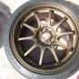 JDM RAYS CE28 8.5J Inset Tire width 225 mm aspect ratio 45% rim diamet No Tires