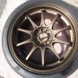 JDM RAYS CE28 8.5J Inset Tire width 225 mm aspect ratio 45% rim diamet No Tires