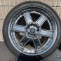 JDM WORK work LS606 19inch 4wheels set 199.0JJ 5 holes 114.3 +39 Alpha No Tires