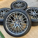 JDM Porsche Cayenne E3 RS Spider Genuine 21 inch wheels & PIRELLI 2021 No...