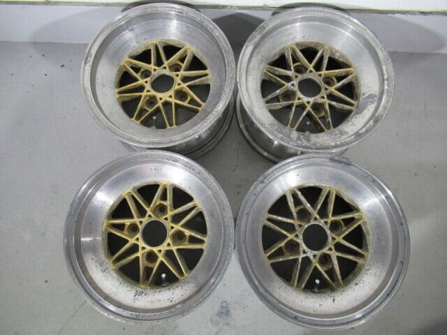 JDM WORK EQUIP 147.0J 1204H ET2 73&Icirc;&brvbar; used aluminum wheels 4wheels Rare Vintage Ma