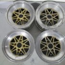 JDM WORK EQUIP 147.0J 1204H ET2 73Φ used aluminum wheels 4wheels Rare Vintage Ma