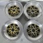 JDM WORK EQUIP 147.0J 1204H ET2 73Φ used aluminum wheels 4wheels Rare Vintage Ma