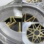 JDM WORK EQUIP 147.0J 1204H ET2 73Φ used aluminum wheels 4wheels Rare Vintage Ma