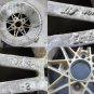 JDM WORK EQUIP 147.0J 1204H ET2 73Φ used aluminum wheels 4wheels Rare Vintage Ma