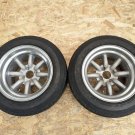 JDM RareWATANABE Wa Tanabe 8 spoke 14 inch 8.5J PCD100 4 hole 4H 2whee No Tires