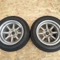 JDM RareWATANABE Wa Tanabe 8 spoke 14 inch 8.5J PCD100 4 hole 4H 2whee No Tires