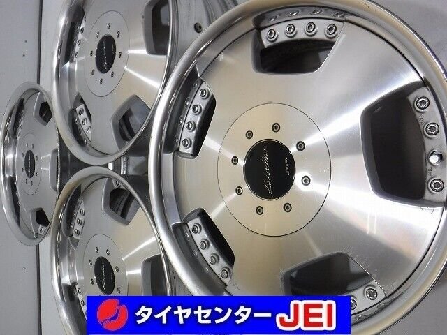 JDM 18 -inch work Euro line 7.5J+35 139.7 200 Hiace rare used aluminum No Tires