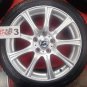JDM Studless 9 Spoke Type 1P+Bridgestone Brizac VRX 205/45R17 9/8.5 mi No Tires