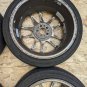 JDM RareWORK emotion CR KAI 18 inch 7.5J +48 PCD100 5 hole 4wheels set No Tires