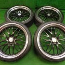 JDM WORK GNOSISGNOSIS GH2/21 inch 4wheels set step rim 21X9J 5H PCD114 No Tires