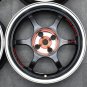 JDM Rare Black Racing Black Racing Pro N1 +R 16in 6.5J +38 PCD100 4 Aq No Tires