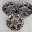 JDM Lightweight RAYS TE37 3pcs set 7J ET35 Hiace etc. Spare repair base etc.