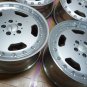 JDM Vintage BBS RT046 AMG 4Wheels no tires 18x8.5+44 5x112 Silver