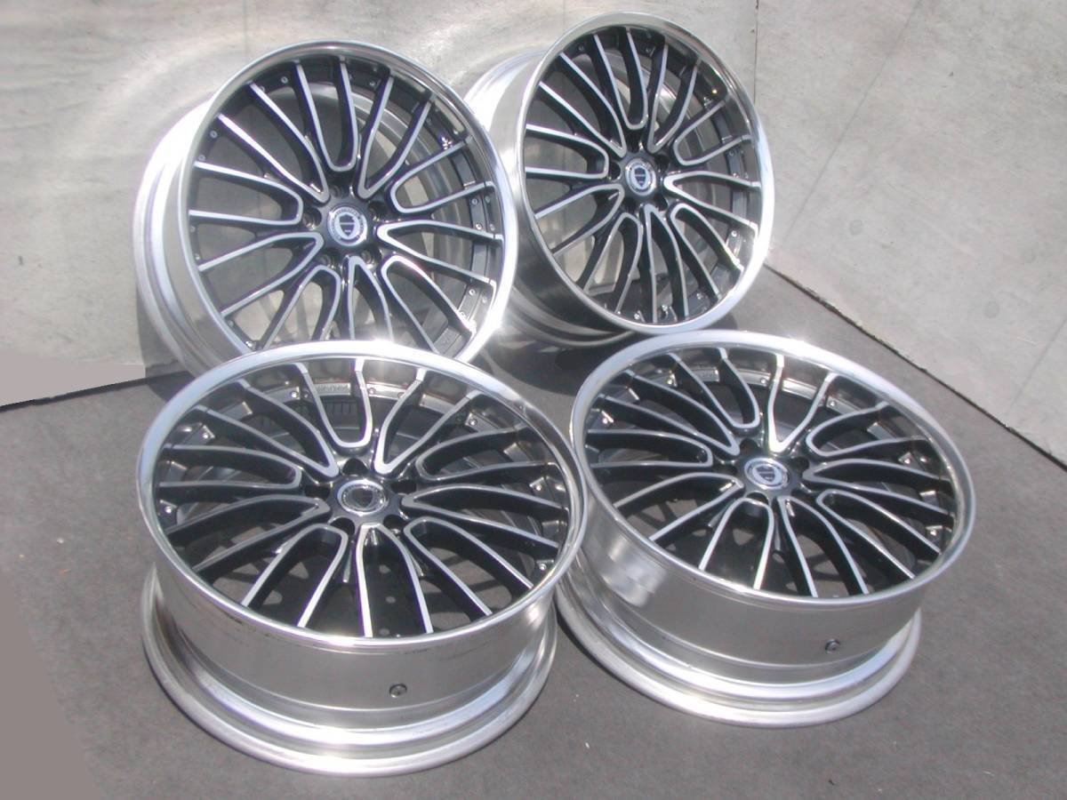 JDM WORK SCHWERT SC5 8.5J +38 Alphard Vellfire Crown Soarer Mark X Est No Tires