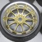 JDM Vintage RAYS VOLK GTN 10J+11 PCD114.3 5 hole 18 inch 4wheels throu No Tires