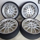 JDM WORK Work GNOSIS Gnostic GH1SR 19 inch 8J 8.5J +49 +43 PCD100 4H 4 No Tires