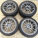 JDM RareEnkei ENKEI GTC01 18 inch 9J +18 10J +22 PCD114.3 5H 4wheels s No Tires
