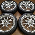 JDM Rare18inch 7.5J +48 PCD100 BBS RSGT RS907H Forged STI Legacy Impre No Tires