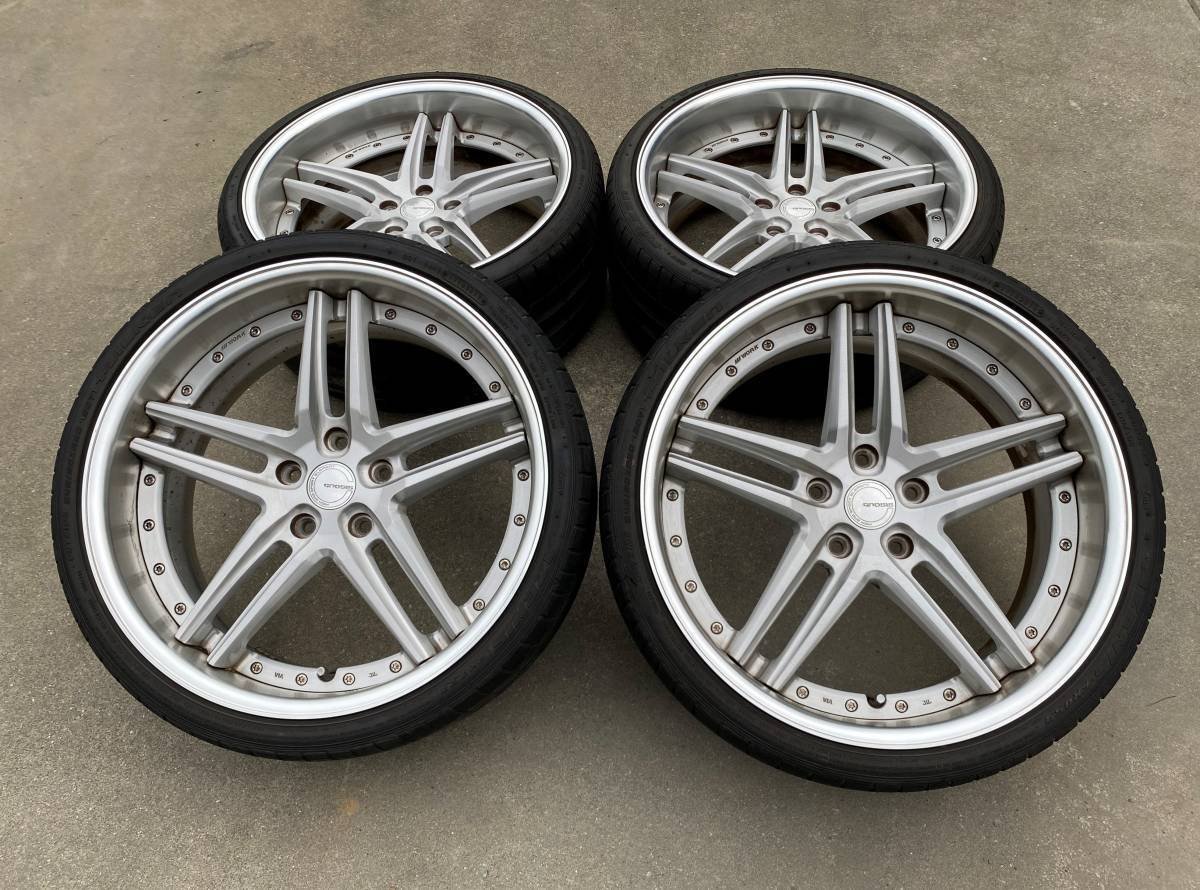 JDM WORK GNOSIS GR5 brus Tire width 245 mm aspect ratio 30% rim diamet No Tires