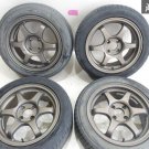 JDM B.I.M BIM WS028 15 inch 6.5J +38 4H 4 Hole PC100 Bronze -based whe No Tires