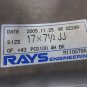 JDM Rare RAYS CE28N 17inch 7.5j +43 +33 PCD100 Bronze Anodized No Tires