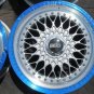 JDM Vintage Refreshed Repaired BBS RS264 RS320 4Wheels 17x7+45 8+43 5x114.3