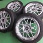 JDM BBS RG719 mesh 8J+40 Tire width 225 mm aspect ratio 45% rim diamet No Tires