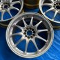 JDM RAYS Rays VR CE28N used aluminum wheel 4wheels set 17 inch 7.5J 5 No Tires