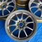 JDM RAYS Rays VR CE28N used aluminum wheel 4wheels set 17 inch 7.5J 5 No Tires