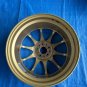 JDM RAYS Rays VR CE28N used aluminum wheel 4wheels set 17 inch 7.5J 5 No Tires