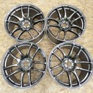 JDM RareWORK emotion CR pole kiwami 18 inch 9.5J +38 PCD100 5 hole pla No Tires