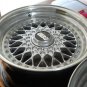 JDM BBS RS Ribarrel pcd114.3 4 holes Polished Restore 9J & 9.5J No Tires