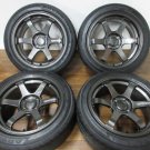 JDM Beauty including tax RAYS VR TE37SONIC 16in7.5J+30 4 Hole PCD100 Y No Tires