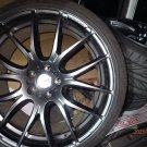 JDM Rays HOMURA 2x7R 21x10J PCD114.3 +38 245/35R21 Aluminum Dark Shini No Tires