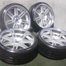 JDM Ultimate Size Super Bali GNOSIS GR202 PCD120 9.5J +8 10.5J +9 Lexu No Tires