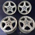 JDM Rare ItemBBS Benz W203 C Class 17 inch wheel 4wheels 8.5/7.5J +34/ No Tires