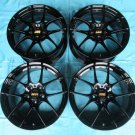 JDM BBS RF RF505 7.5J17 inch IS45 PCD112 5H 4wheels VW Golf 5/6/7 Pass No Tires