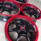 JDM ENKEI RACING1 146J+38 4H100 Enkay Racing Aluminum Wheel Vitz Rhods No Tires