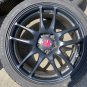 JDM WORK EMOTION pole 187.5J+53 5H114.3 matte black 4wheels KENDA KAISER KR20 22