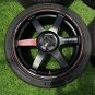 JDM RAYS TE37 SAGA TIME Tire width 215 mm aspect ratio 40% rim diamet No Tires