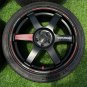 JDM RAYS TE37 SAGA TIME Tire width 215 mm aspect ratio 40% rim diamet No Tires